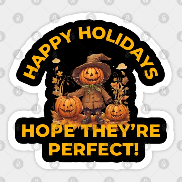 Happy Thanksgiving, Lean Six Sigma Happy Holidays Sticker by Viz4Business